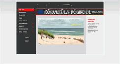 Desktop Screenshot of korve.edu.ee